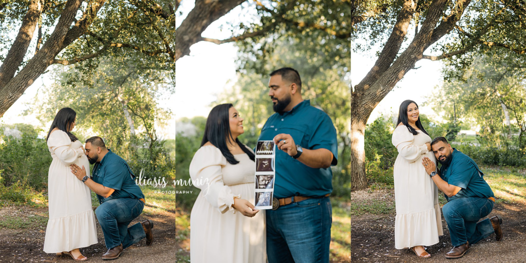 pregnancy announcement photo shoot