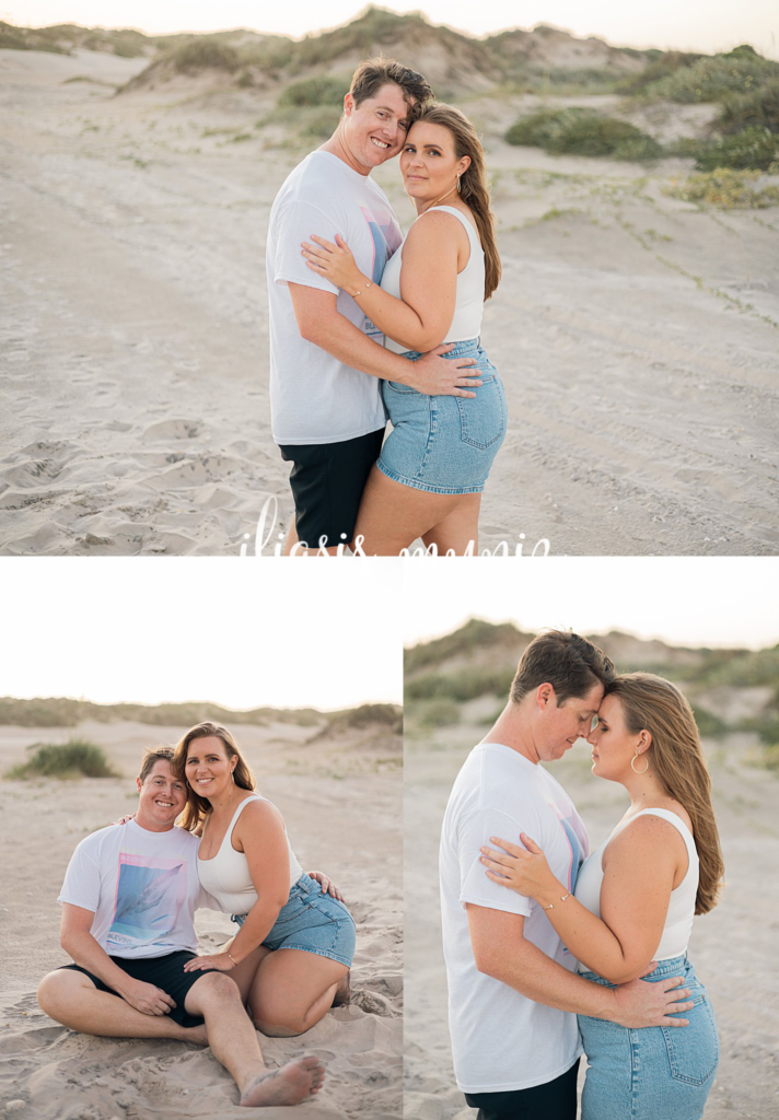 couples beach photoshoot