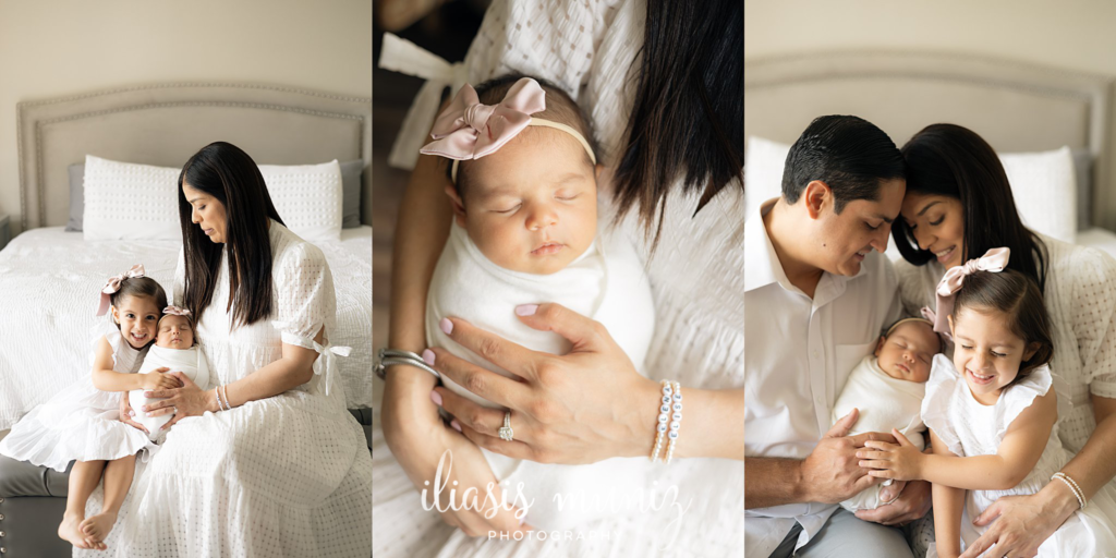 in home newborn session in mcallen texas