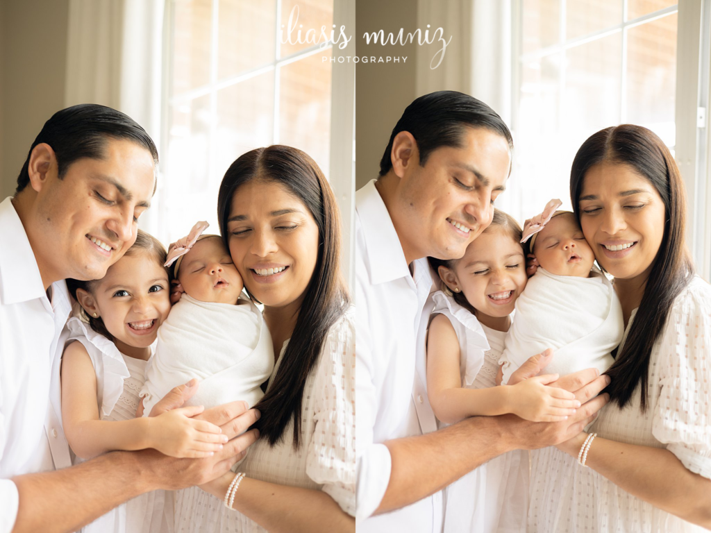 in home newborn session in mcallen texas