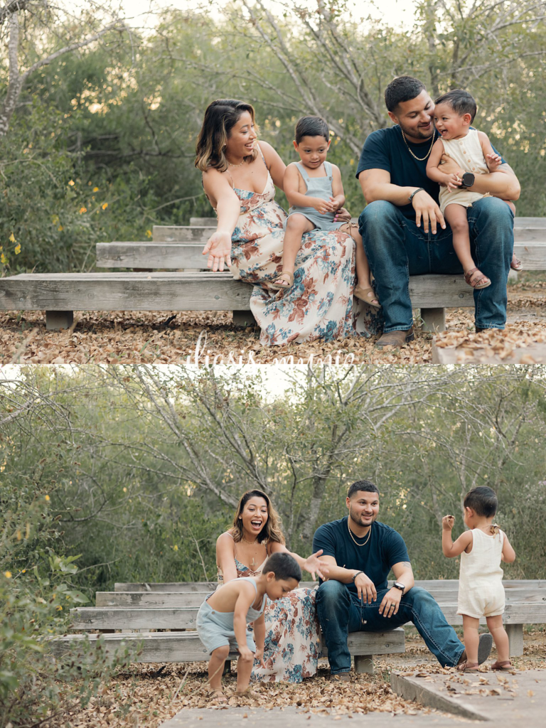 family of four photoshoot