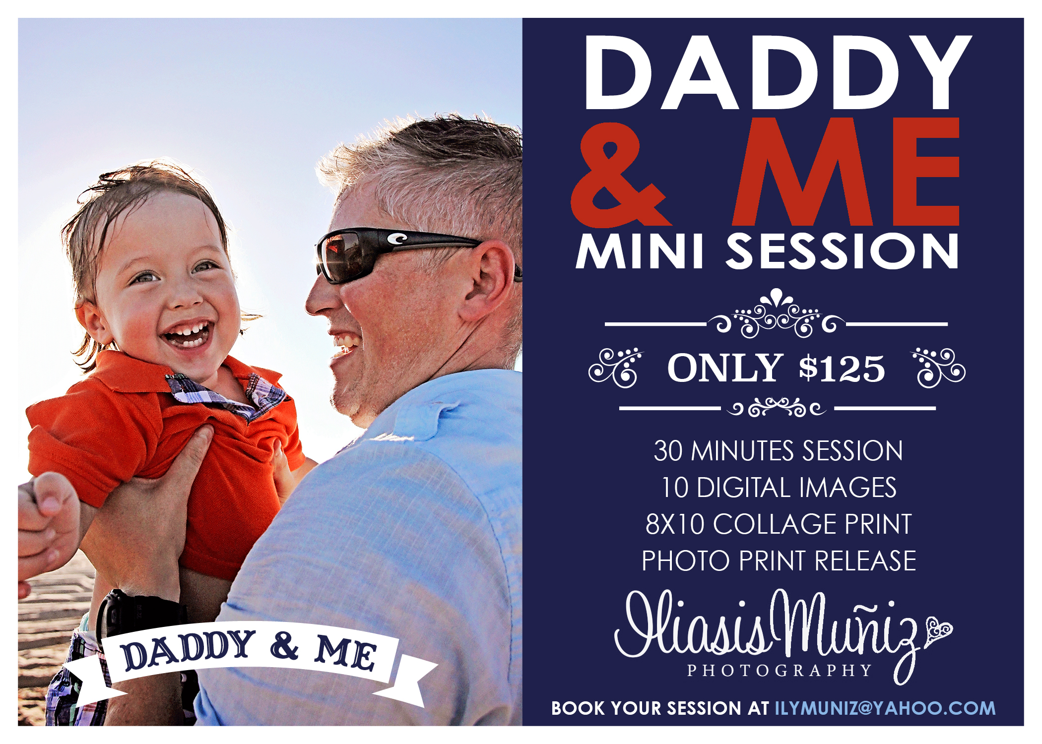 Daddy & Me Mini Session