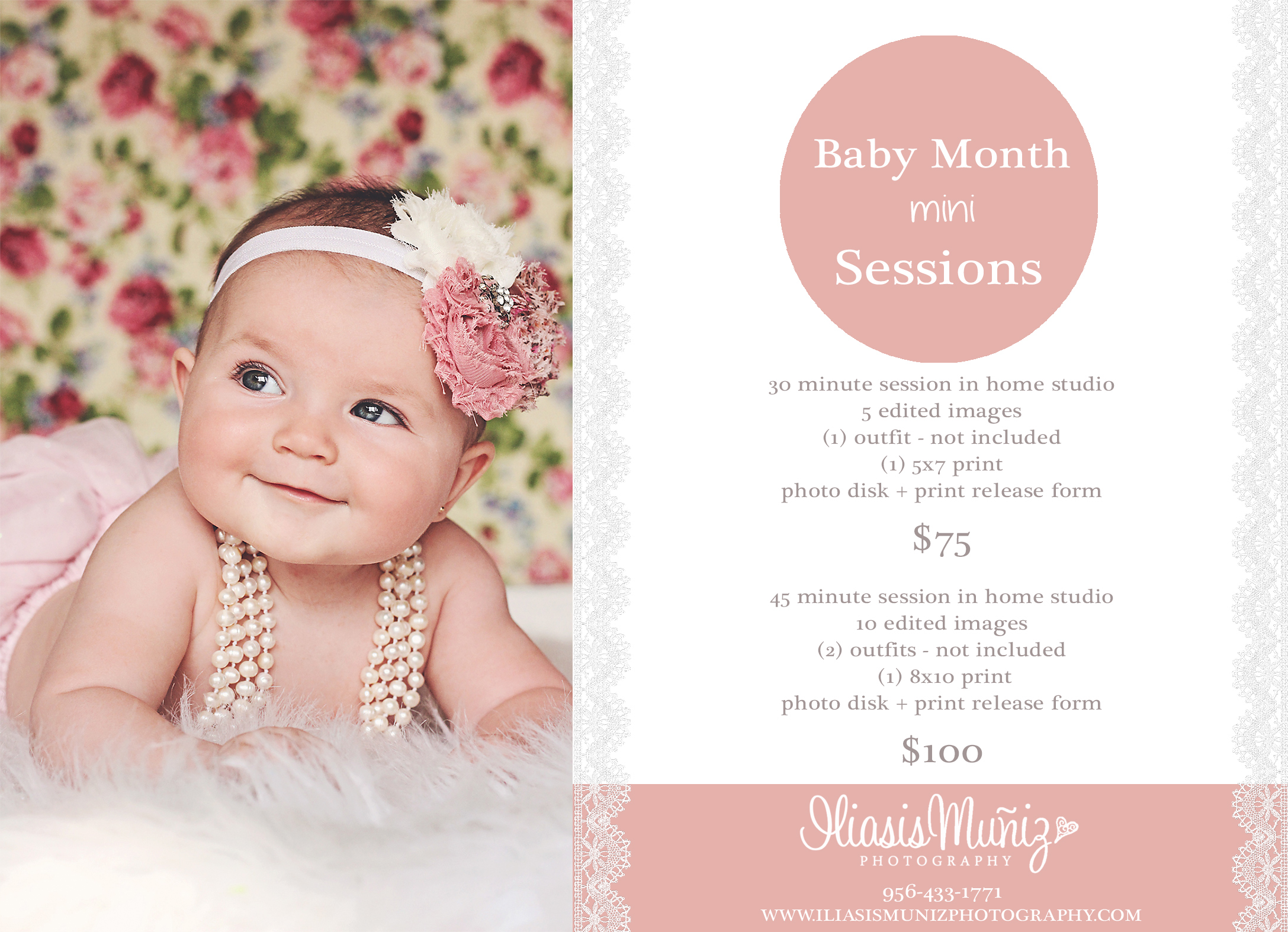 Baby Month Mini Session