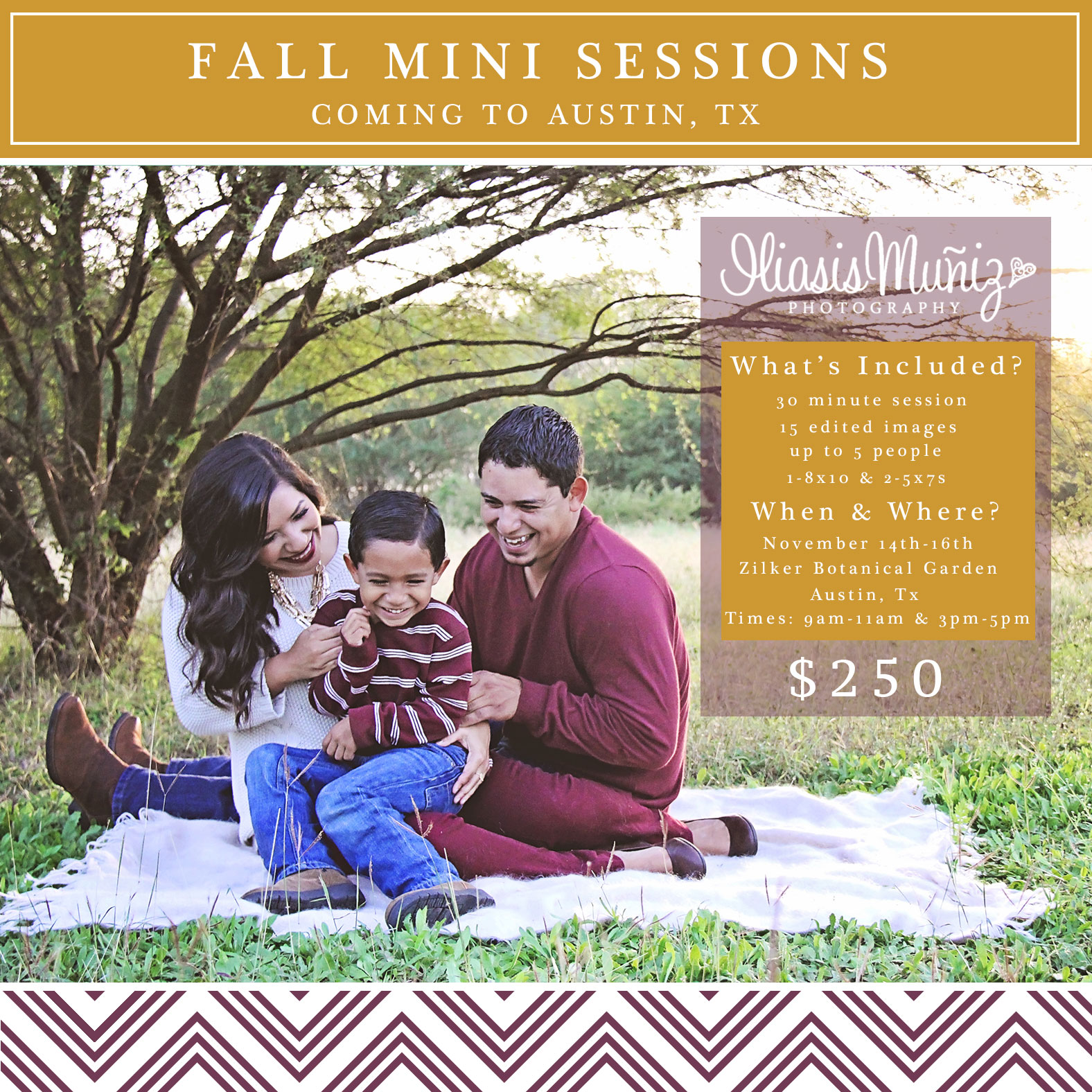 Fall Mini Sessions coming to AUSTIN, TX!