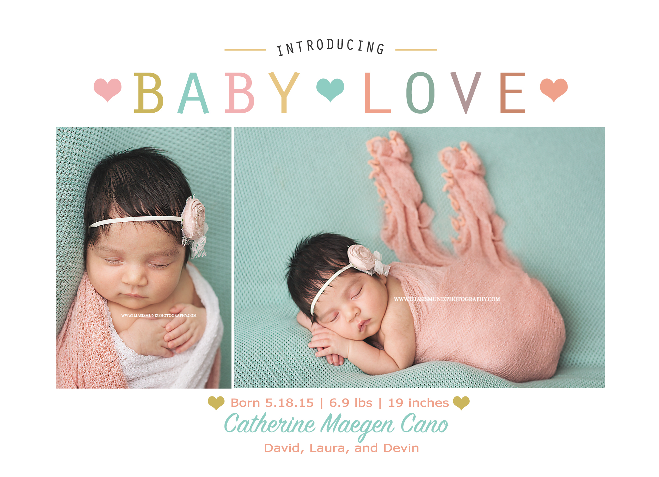 Welcome to the world Catherine….