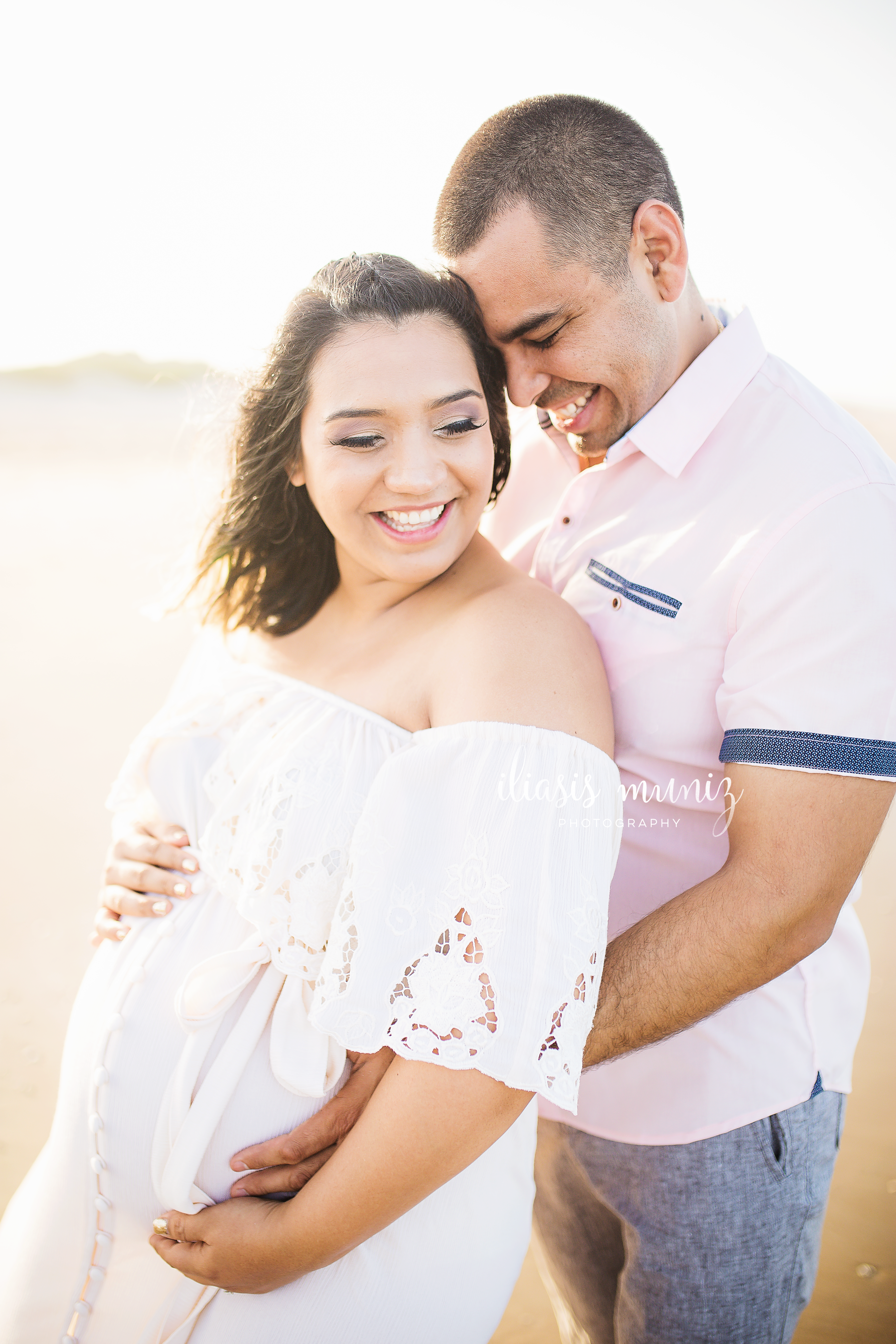 Golden Hour Maternity Session South Padre Island, Tx