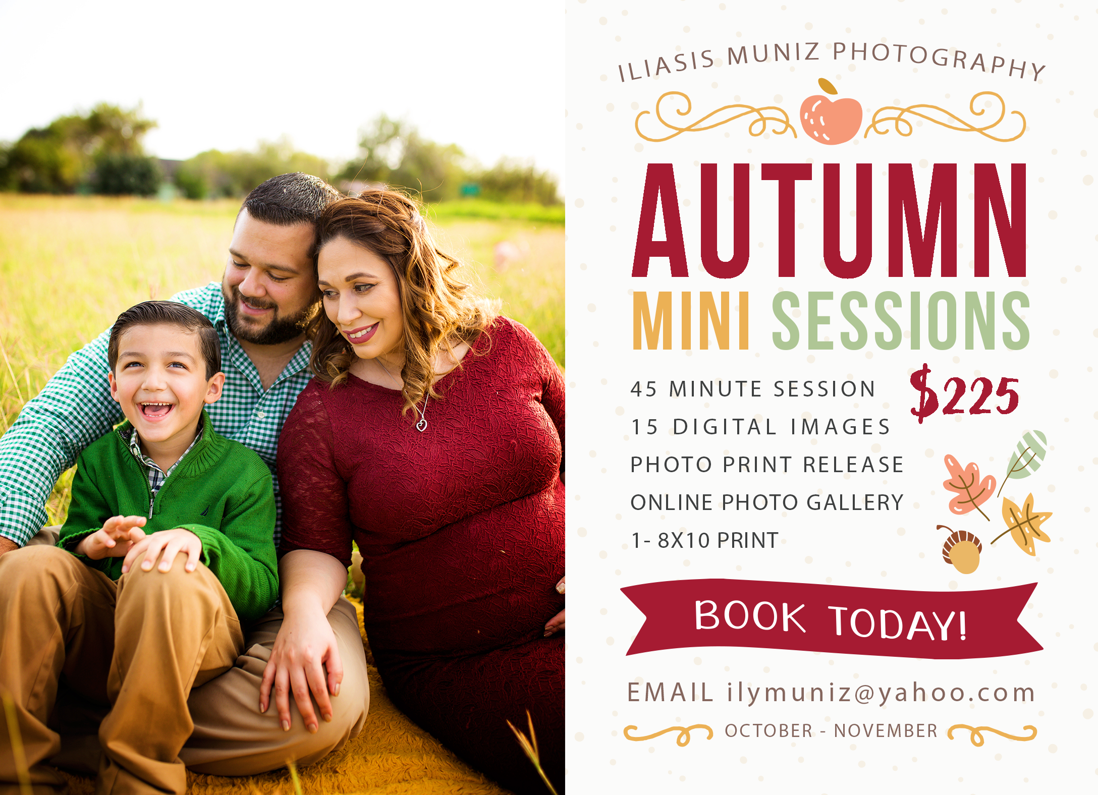 Autumn Family Mini’s 2018