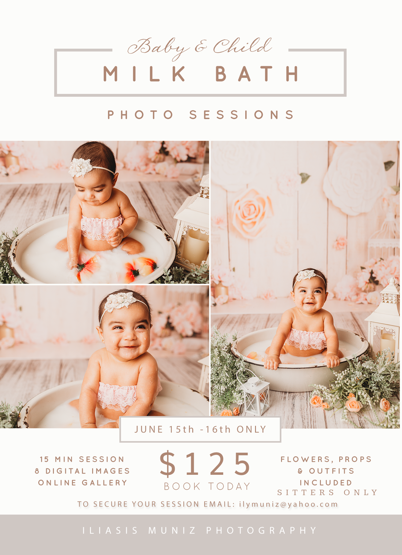 Milk Bath Mini Session