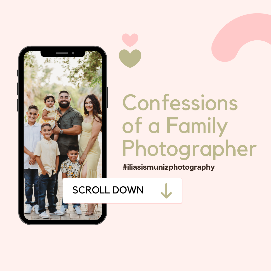 Confessions of a Family Photographer