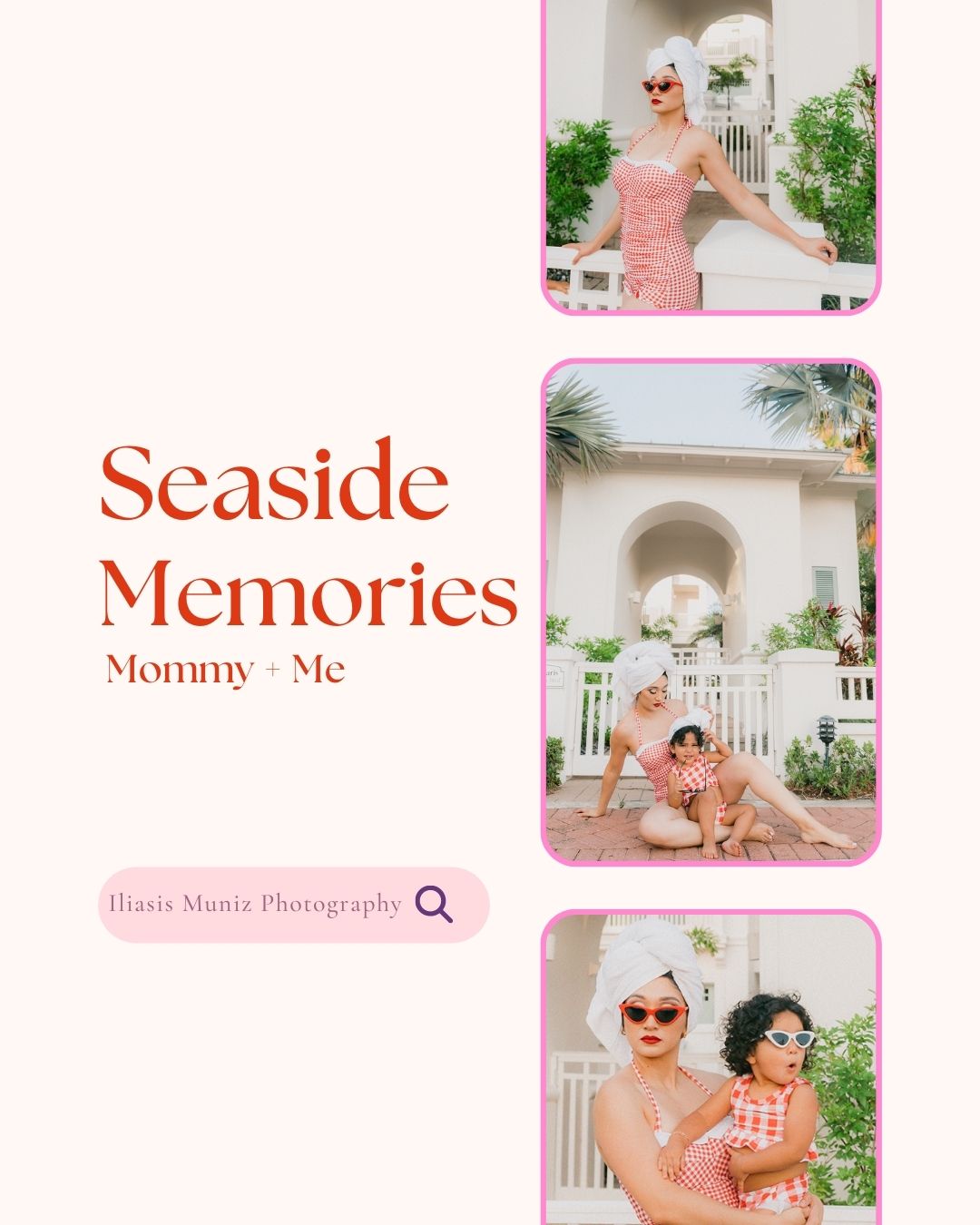 Seaside Memories: A Vintage-Inspired Mommy & Me Shoot on the Beach