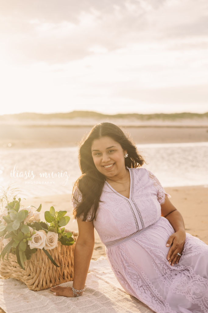 maternity portraits on south padre island Texas