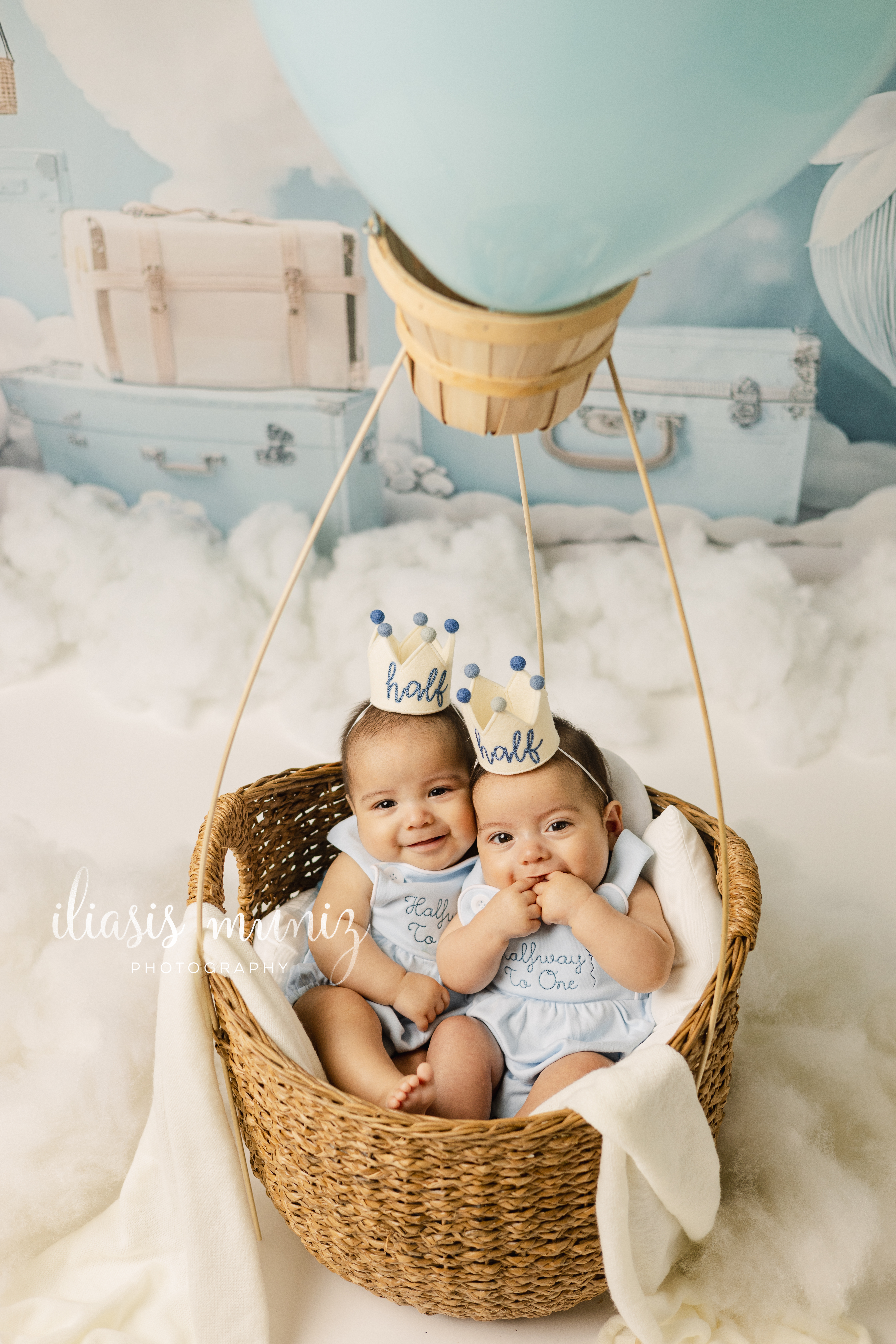 Halfway To One with these sweet twin boys